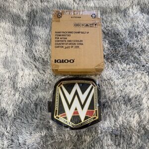 WWE World Heavyweight Champion Belt Fanny Pack Cooler – Igloo – New w/ Tags